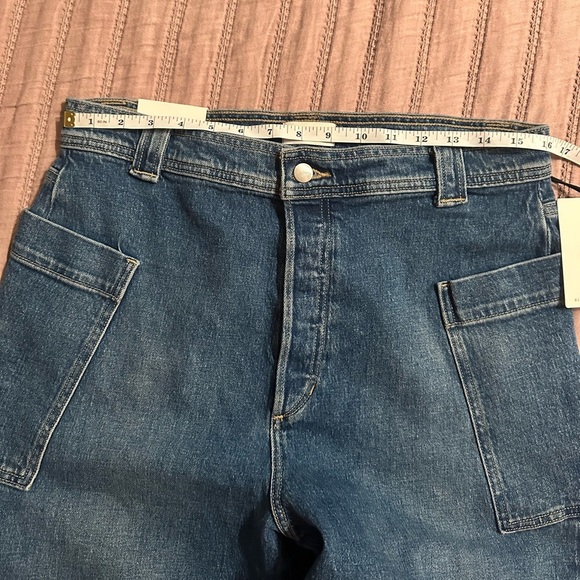 NWT Joe's Jeans The Phoebe Patch Pocket Crop Straight Leg Jeans - Picture 9 of 17